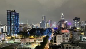 Ho Chi Minh City night view