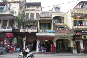 The streets of Hanoi
